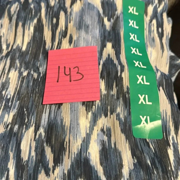 Cristina B Women’s Sleeveless Tunic V-Neck Flowy Double Layer Tank - Picture 13 of 13